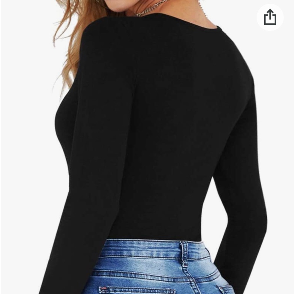 MANGOPOP LONG SLEEVE BODYSUIT. BRAND NEW.